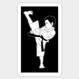 Taekwondo High Kick Sticker